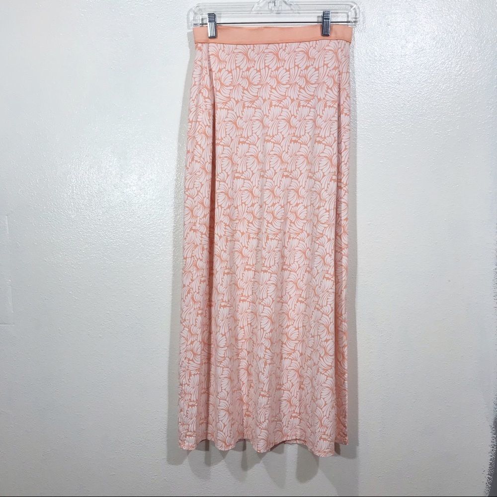 Fresh Produce Maxi Skirt with Side Slit